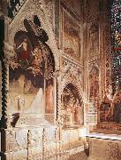 Maso di Banco Tomb with fresco of the resurrection of a member of the Bardi family painting